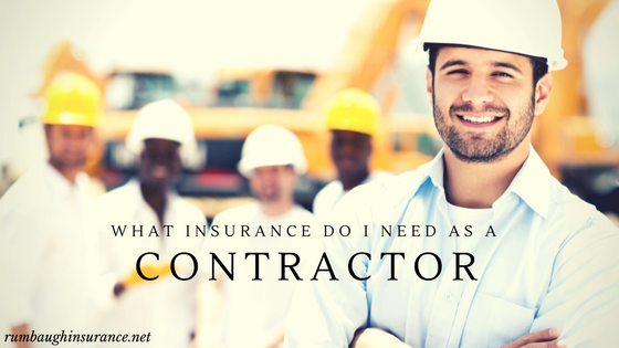 insurance needed as a contractor